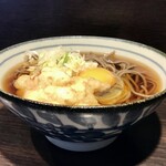 asahikawaekitachiurishoukaikabushikigaisha - ［2020/01］とり天そば(530円)＋生卵(70円)