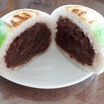 庵月 - 中はつぶ餡