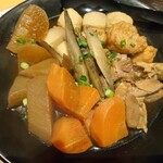 珀や - 若鶏と根野菜の煮物×5(3980円コース)