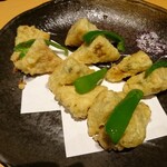 珀や - 五目真丈の天ぷら×5(3980円コース)