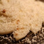 ファイ - 洋梨のカルパッチョ風　タレッジョチーズかけ