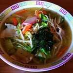 Kiyosu - 野菜塩ラーメン（￥７５０）