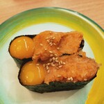 すし江戸 - サーモンユッケ