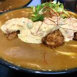 極楽うどん Ah-麺 - カキフライタルタルカレーうどん　