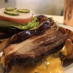 ベーカーバウンス - ベーコンチーズバーガー¥1600