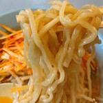 くるまやラーメン 西船橋店 - 麺