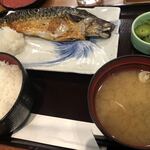 品川 ひおき - 焼サバ定食　900円