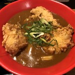 うどん居酒屋 江戸堀 - 鶏天カレーうどん（中盛り）