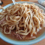 ラーメン そら - この麺にも慣れてきた、普通に美味しいと感じる