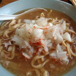 ラーメン そら - 麺とたまねぎの黄金比率？