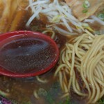 中華そば 真心 - スープ麺アップ