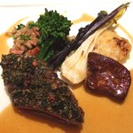 ル・ レストラン・ ドゥ・トーマ - ジャラン産窒息鴨の蜂蜜ロースト(2100円)