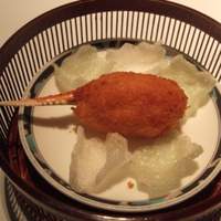 中国料理 桃李 ホテル日航大阪 - カニの爪の揚げ物