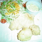 レストラン シェノワ gite JR奈良店 - シーフードのセモリナ粉フライ