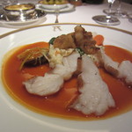 アピシウス - カサゴのリゾット仕立て ブイヤベース風味