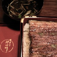 明神下 神田川 本店 - 3600円うな重、赤だし６００円