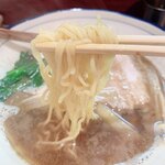 烈志笑魚油 麺香房 三く - 麺