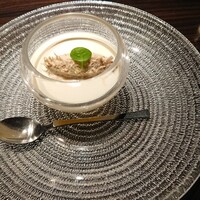 KAZAN - 前菜 渡り蟹とかぼちゃのムース