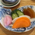 うなぎ亭 友栄 - 漬物