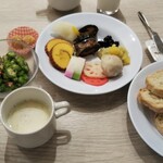 くれたけインプレミアム名古屋納屋橋 - 二泊目の朝食