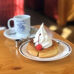 コメダ珈琲店 - ミニシロノワール、ブレンドコーヒー