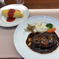 厳選洋食さくらい - ハンバーグ＋オムライス