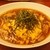陸田cafe - 料理写真:ランチのオムライス「和風ソースときのこたち」