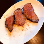 CHURRASCO B - 牛ランプ　美味しです。これだけでいいくらい。