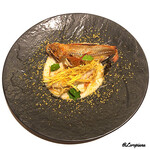 カーサ・デル・チーボ - 喜知次のﾌﾘｯﾄと喜知次の骨煎餅