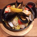 城東バル ナナツボ - パエリア：900円