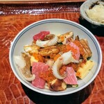 懐石ふじ - 食事はちらし寿司