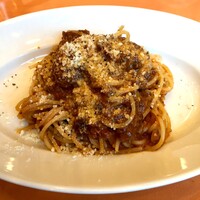 トラットリア グランボッカ - 和牛ミートソースのスパゲッティ