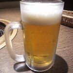 安楽亭 - 生ビール