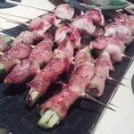 ネギマ & アスパラ巻