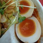 らぁ麺屋 武市商店 - 煮玉子
