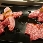 h Yakiniku Yamato - おまかせ霜降り和牛盛り合わせ