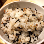 おぼんdeごはん - 五穀ひじきご飯