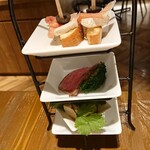 丸バル 北海道食市場 丸海屋バル - 前菜３種盛り合わせ