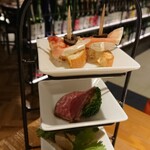 丸バル 北海道食市場 丸海屋バル - 前菜３種盛り合わせ