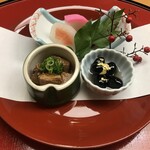 日本料理 隨縁亭 - 前菜盛り合わせ