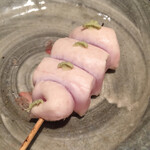 オオクサ - ささみサビ焼　大きくて食べ応えがありますが旨みが強くてあっという間になくなります