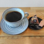 そばと絵本cafe ぶらっと - ホットコーヒー