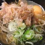 今庄そば - 玉子蕎麦 ( ´θ｀)