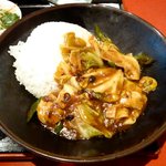 永利 - (ﾗﾝﾁ) ホイコーロー丼 ￥650