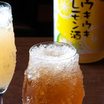 Hiroshima Sakedokoro Jouya - レモン、ウメ酒
