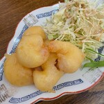 中華料理 暖龍 - お得な酒セット1,080円の「砂肝和え」