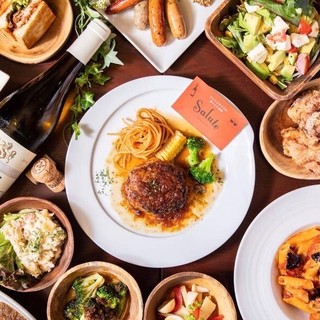 ランチのハンバーグはリピーター続出！