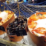 漢來海港自助餐廳 - 蟹＆ムール貝