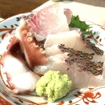 味処 しょうざん - ■お造り小(3品) 800yen