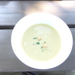 ガーデンレストラン 風舎 - 冷製コーンスープ